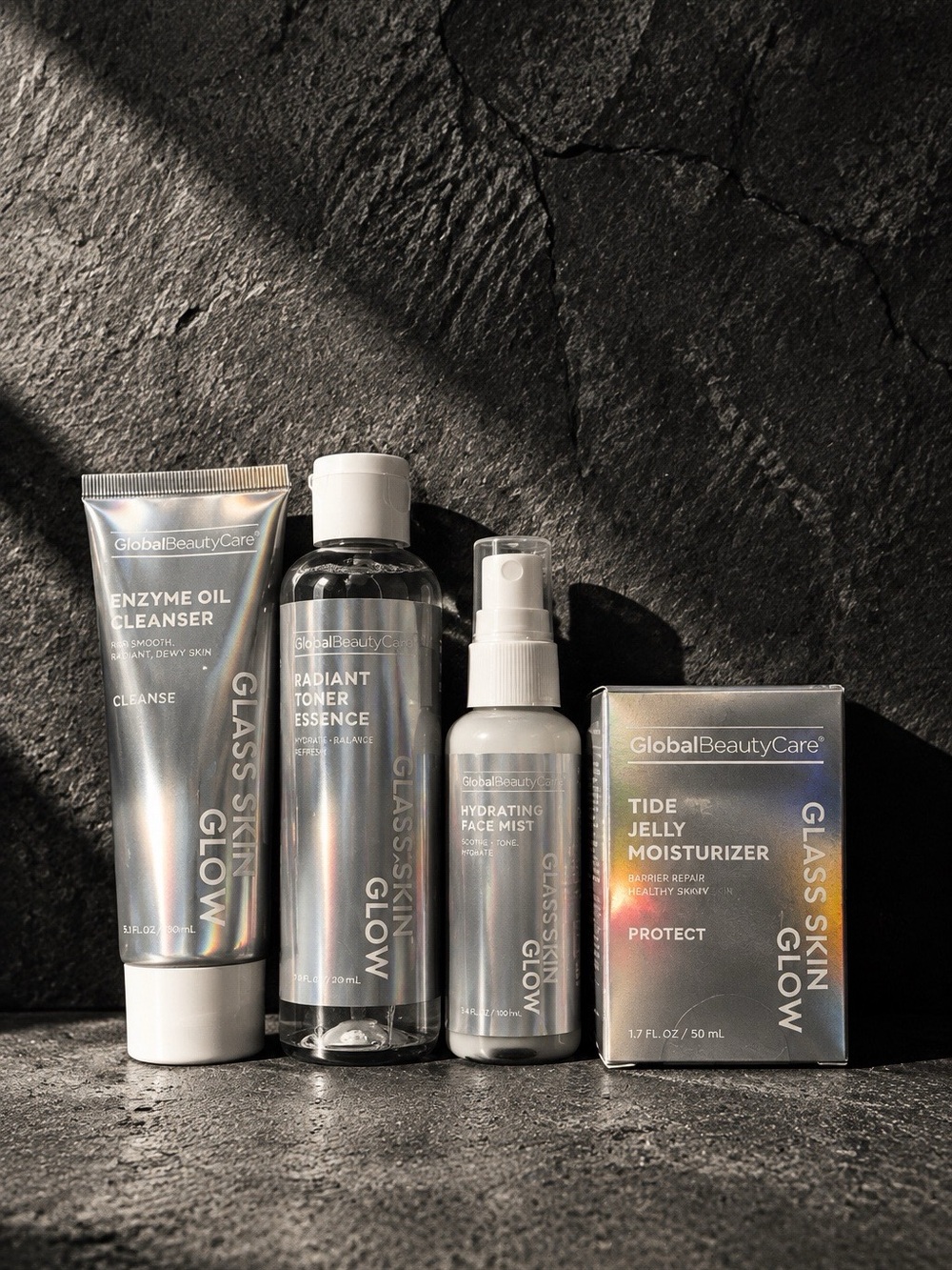 4 Global Beauty Care Glass Skin Glow Skincare Products New